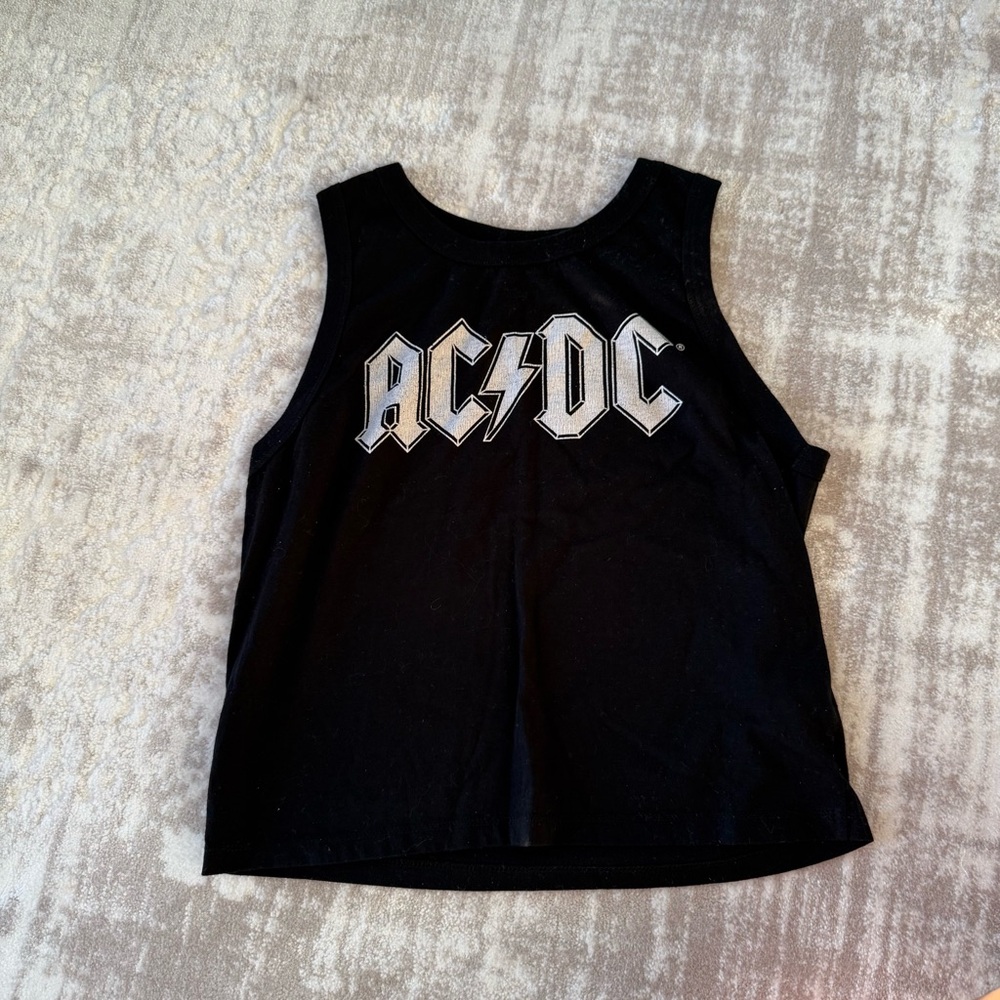 NEW Black AC/DC Tank Top